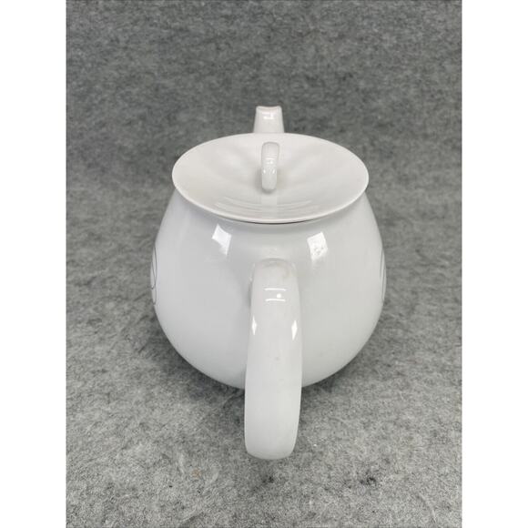 RAYMOND LOEWY'S Vintage Script Pattern Teapot or Coffee 5.5 Inches Germany - Picture 3 of 6